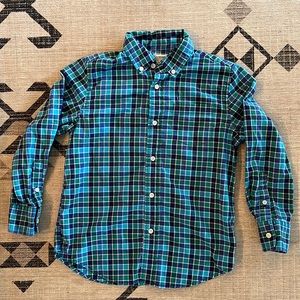 J.Crew Boys' Long-Sleeve Button Down, size 6-7